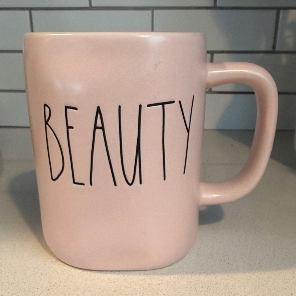 Rae Dunn Artisan Collection Pink Mug